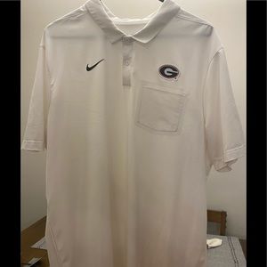 Xl Nike dri fit UGA polo